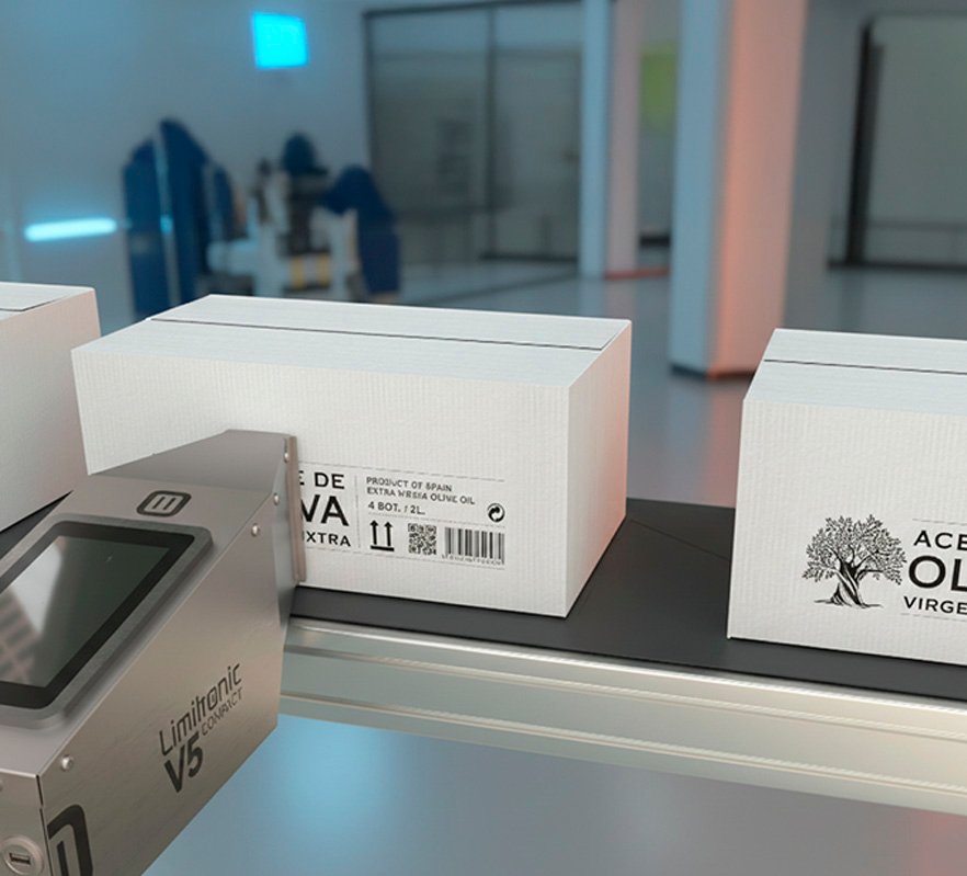 Impresora inkjet Limitronic V5 Compact para embalajes industriales